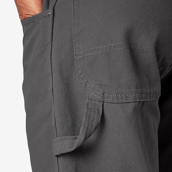 Dickies Relaxed-Fit Straight Carpenter Duck Jeans for Men - Rinsed Slate - 44x32 - Picture 4 of 8